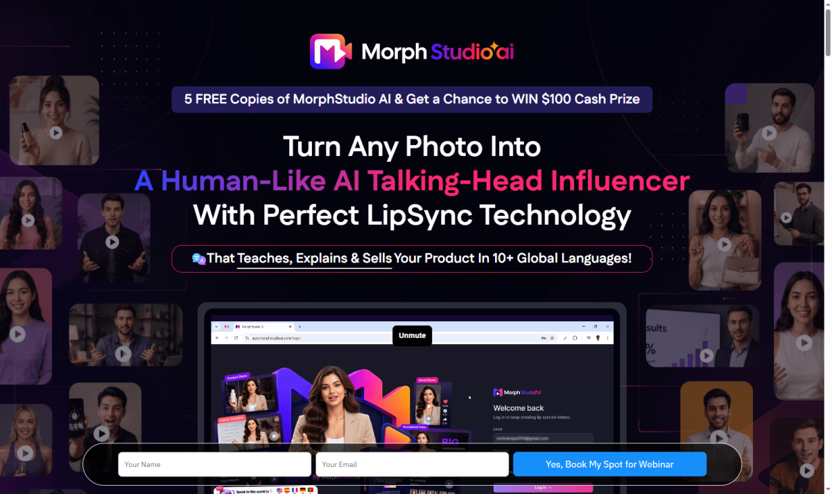 MorphStudio AI OTO and full funnel pricing