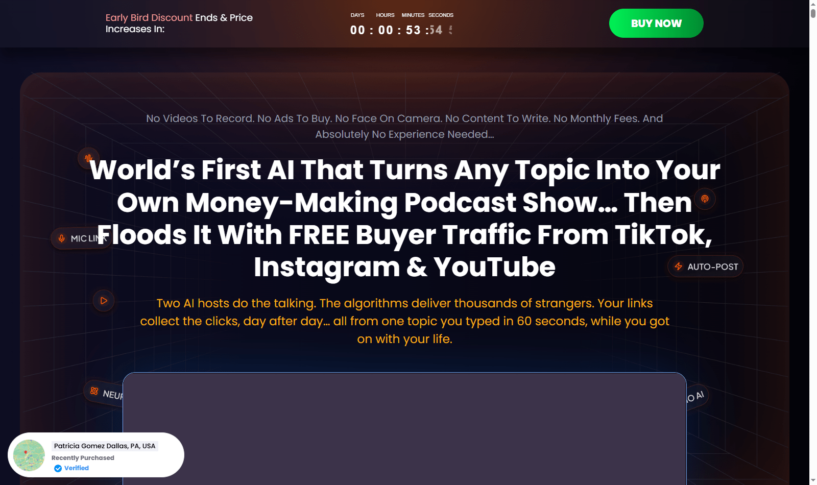 PodShorts OTO, upgrades and full funnel pricing