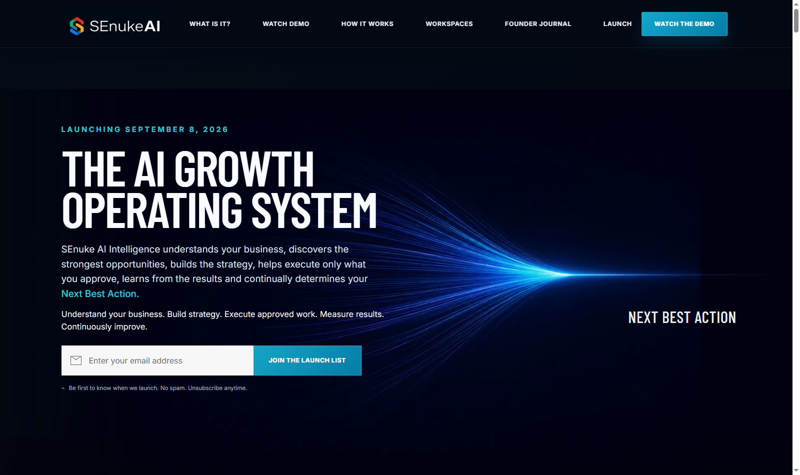 SEnuke AI - The AI Growth Operating System