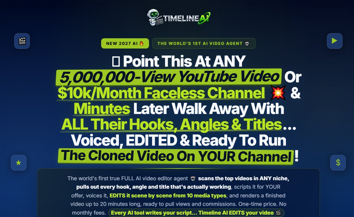 Timeline AI OTO and full funnel pricing