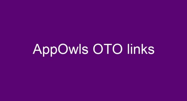 AppOwls OTO links list