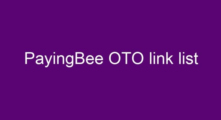 What are the OTOs for PayingBee?