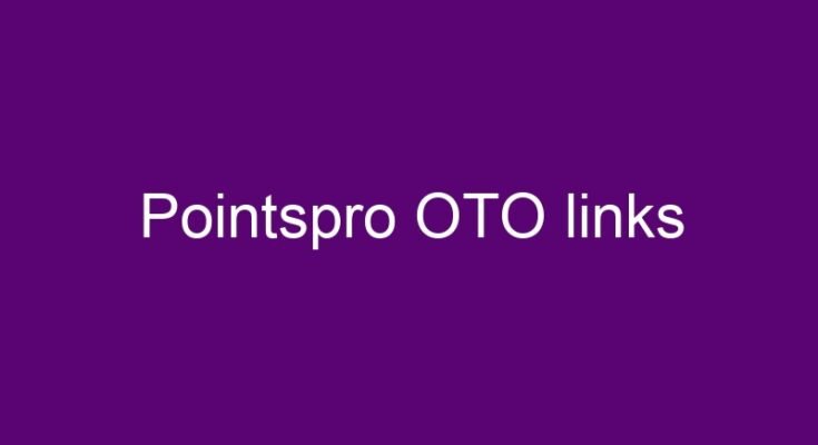 Pointspro OTO every link