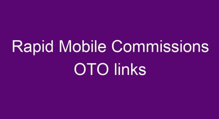 Rapid Mobile Commissions OTO and downsell link
