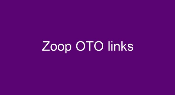 Zoop OTO and downsell links