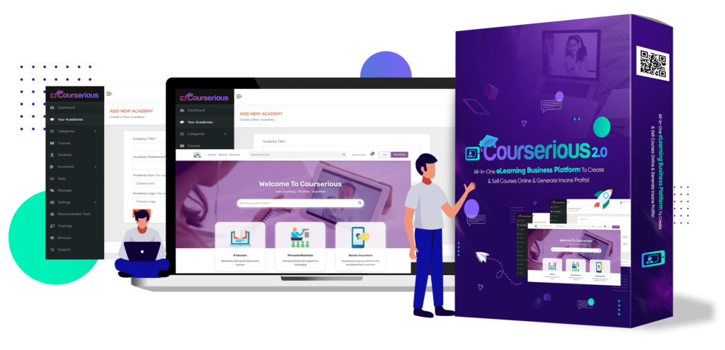 Courserious 2.0 bundle package