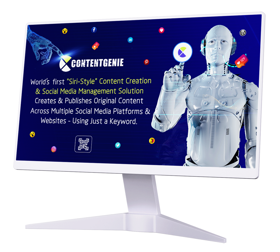 ContentGenie mockup