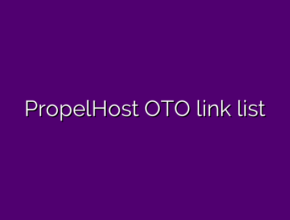 PropelHost OTO link list