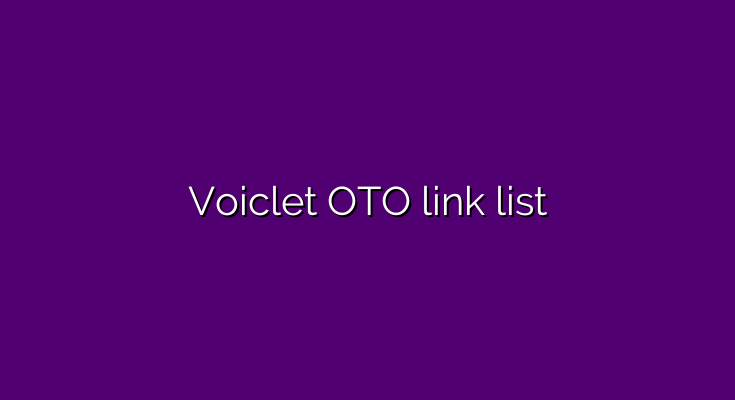 What are the OTOs for Voiclet?
