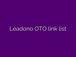 Leadono OTO link list