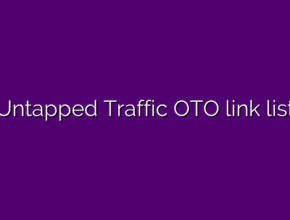 Untapped Traffic OTO link list