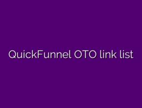 QuickFunnel OTO link list