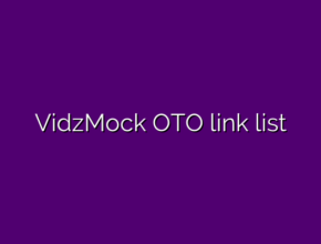 VidzMock OTO link list