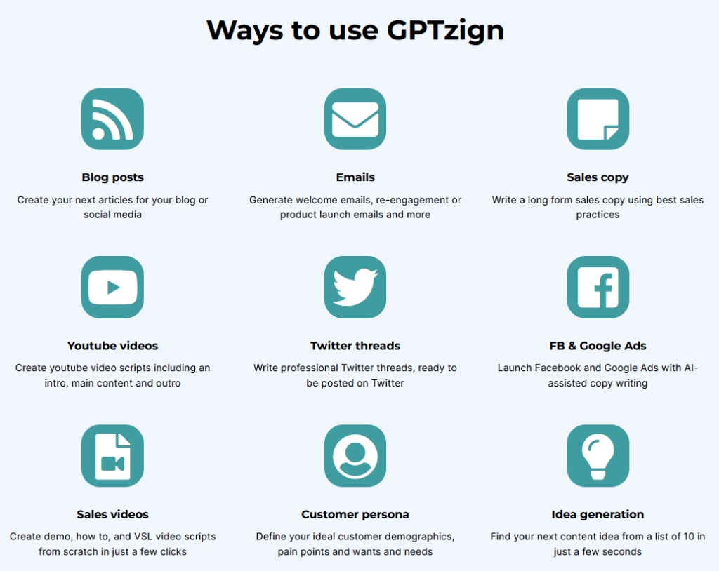 gptzign how to use