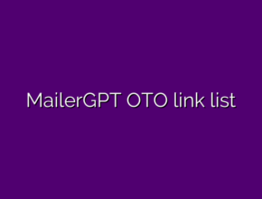 MailerGPT OTO link list