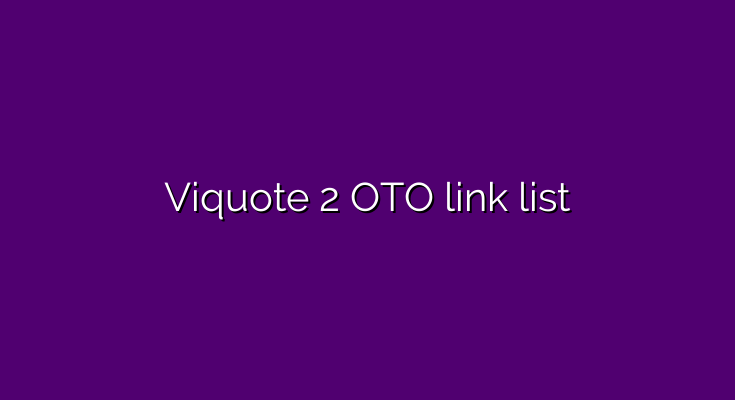 What are the OTOs for Viquote 2?