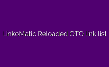 LinkoMatic Reloaded OTO link list