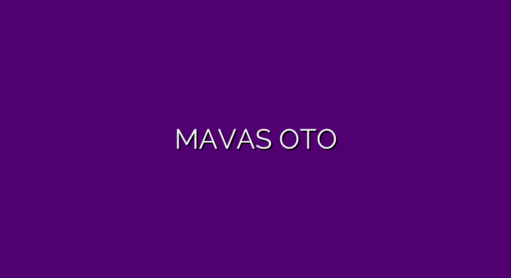 MAVAS OTO – The Revolutionary Multifunctional Automated Virtual Assistant System