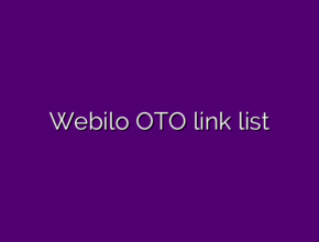 Webilo OTO link list