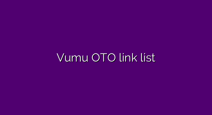 What are the OTOs for Vumu?