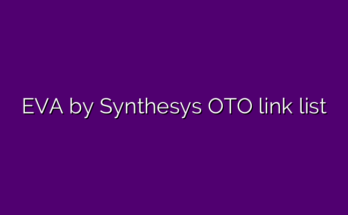 EVA by Synthesys OTO link list