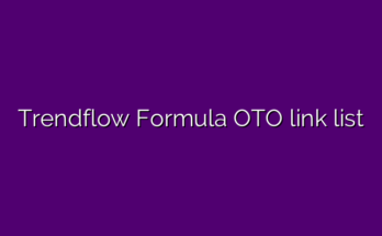 Trendflow Formula OTO link list