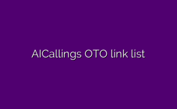 AICallings OTO link list