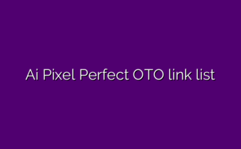 Ai Pixel Perfect OTO link list