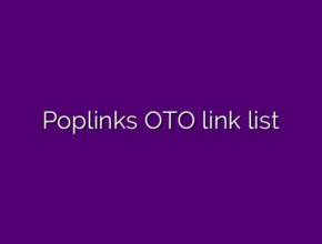 Poplinks OTO link list