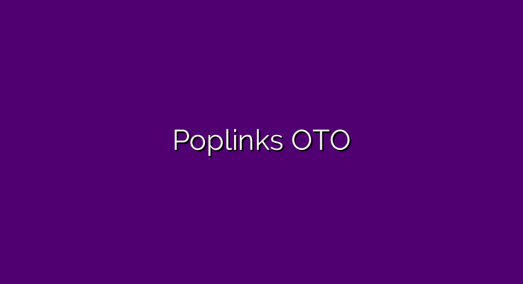 Poplinks OTO links in 2024