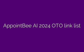 AppointBee AI 2024 OTO link list