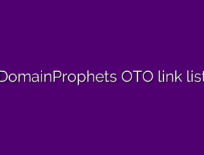 DomainProphets OTO link list