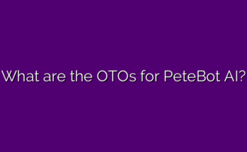 What are the OTOs for PeteBot AI?