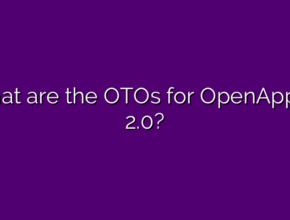 What are the OTOs for OpenApp AI 2.0?