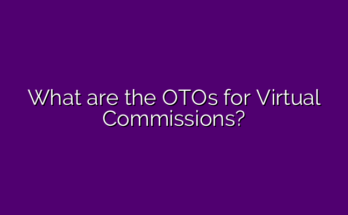 What are the OTOs for Virtual Commissions?