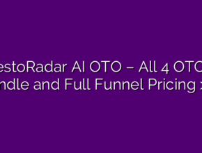 RestoRadar AI OTO – All 4 OTOs, Bundle and Full Funnel Pricing >>>