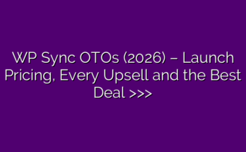 WP Sync link list WP Sync review
