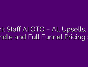 Click Staff AI OTO – All Upsells, the Bundle and Full Funnel Pricing >>>