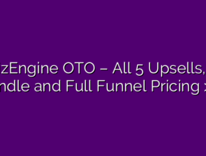 AIBizEngine OTO – All 5 Upsells, the Bundle and Full Funnel Pricing >>>